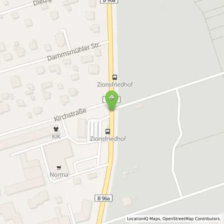 Standortübersicht der Tankstelle Agip Service-Station Thomas Weickardt in 13158 Berlin (Nordend)