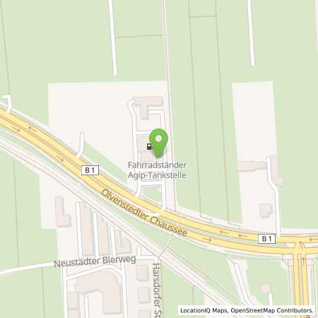 Standortübersicht der Autogas (LPG) Tankstelle: Agip-Service-Station in 39130, Magdeburg