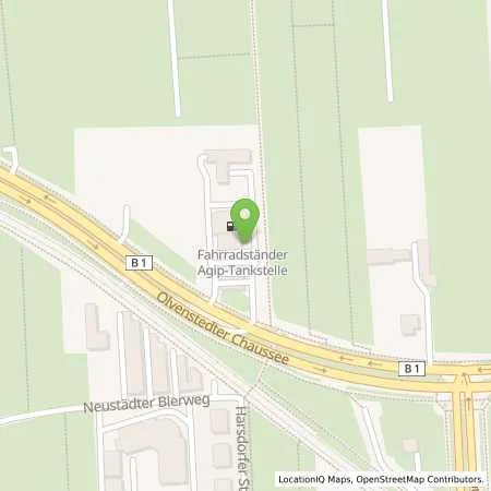 Standortübersicht der Tankstelle Agip-Service-Station in 39130 Magdeburg