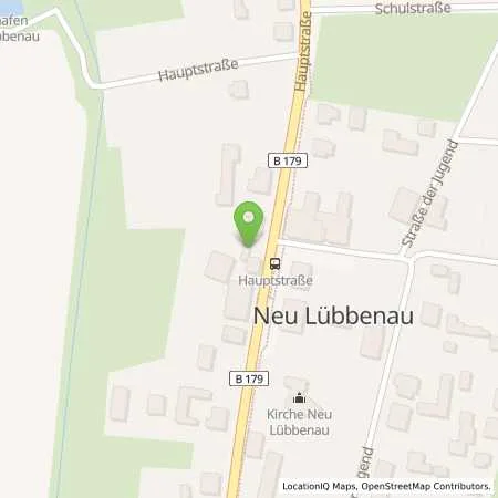 Standortübersicht der Tankstelle GO-Tankstelle in 15910 Neu Lübbenau