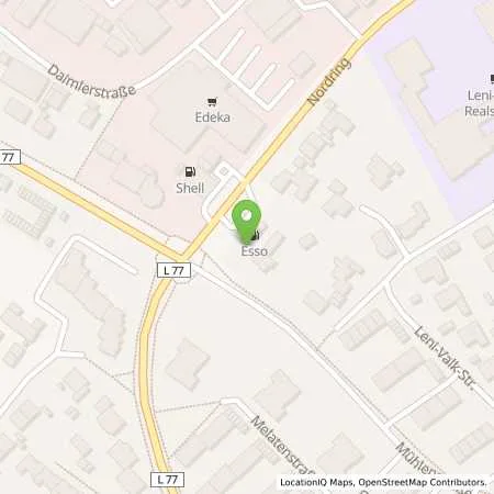 Standortübersicht der Tankstelle Esso Station Joosten OHG in 47574 Goch