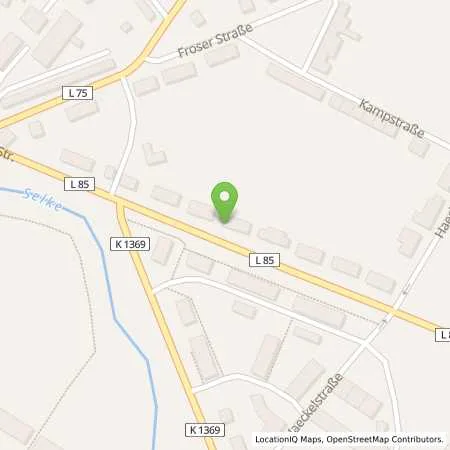 Standortübersicht der Tankstelle Shell Rasthof Seeland in 06467 Hoym