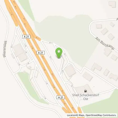 Standortübersicht der Tankstelle BAB-Aral Tankstelle (LPG der Aral-AG) in 23795 Schackendorf