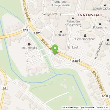 Standortübersicht der Tankstelle Star-Tankstelle in 32791 Lage