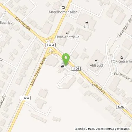 Standortübersicht der Tankstelle Claasen Mineralöl GmbH in 47533 Kleve