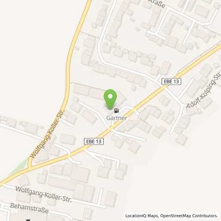 Standortübersicht der Tankstelle Treibstoffe aller Art Alfons Gartner in 85625 Glonn