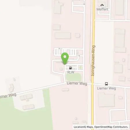 Standortübersicht der Tankstelle Raiffeisen Lippe-Weser AG Lemgo in 32657 Lemgo