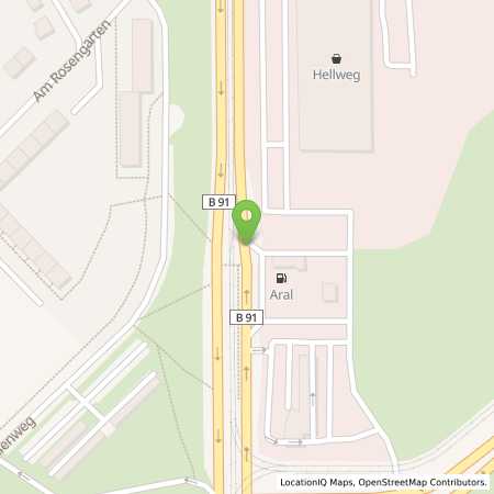 Standortübersicht der Autogas (LPG) Tankstelle: ARAL in 06132, Halle(Saale)