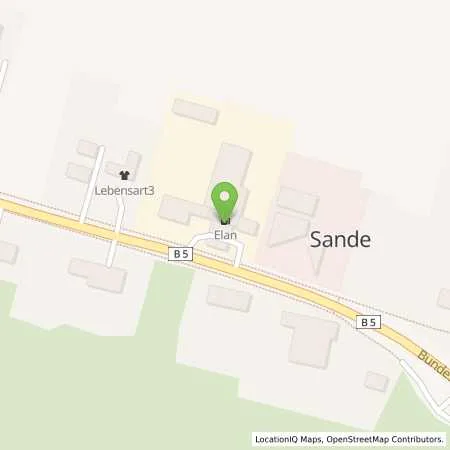 Standortübersicht der Tankstelle Tankstelle Automix Wilhelmsen in 25917 Enge-Sande