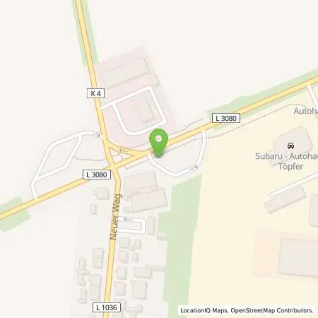 Standortübersicht der Tankstelle Auto-Zentrum-Prengel in 99735 Werther