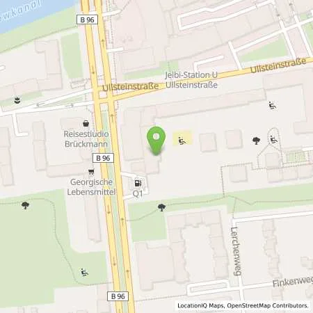 Standortübersicht der Tankstelle Q1 Tankstelle Weikert in 12109 Berlin (Mariendorf)