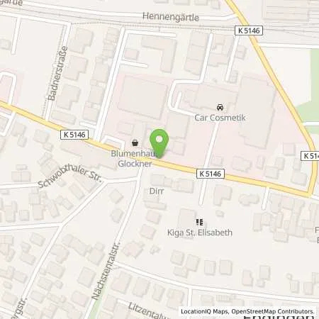 Standortübersicht der Tankstelle Autohaus E. Rosswog GmbH & Co. KG in 79346 Endingen