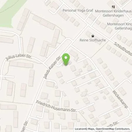 Standortübersicht der Tankstelle Q1-Tankstelle Berning & Hänsel GbR in 33615 Bielefeld