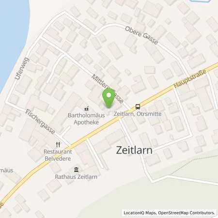 Standortübersicht der Tankstelle ABART GmbH in 93197 Zeitlarn