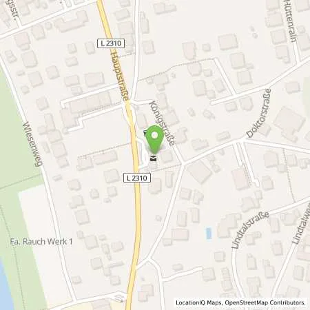 Standortübersicht der Tankstelle Tankstelle Freudenberg in 97896 Freudenberg