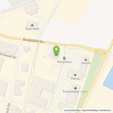 Standortübersicht der Tankstelle Bernhard Dollinger GmbH in 85296 Rohrbach