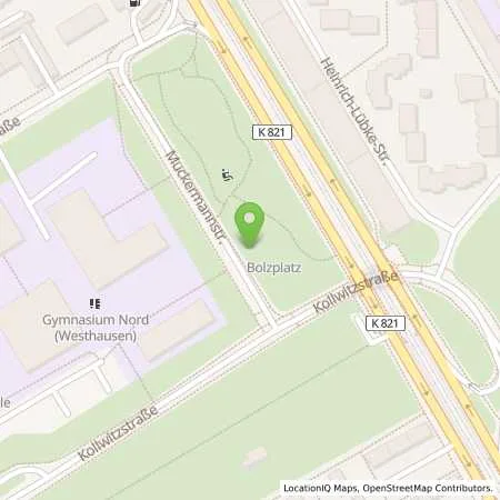 Standortübersicht der Tankstelle Aral Tankstelle Ludger Blöink in 60488 Frankfurt