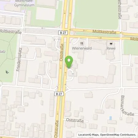 Standortübersicht der Tankstelle Aral Tankstelle in 74072 Heilbronn