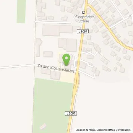 Standortübersicht der Tankstelle Aral Tankstelle Hans Hofmann in 64319 Pfungstadt