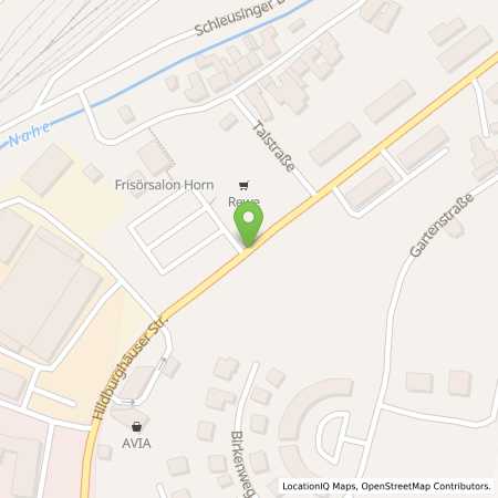 Standortübersicht der Autogas (LPG) Tankstelle: AVIA Tankstelle Kai Schuldt in 98553, Schleusingen