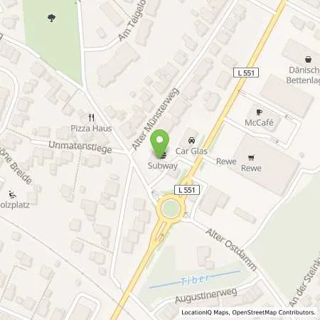 Standortübersicht der Tankstelle STAR Tankstelle Jens Meisel in 48249 Dülmen