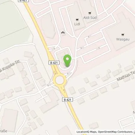 Standortübersicht der Tankstelle Aral Tankstelle Kirchberg in 55481 Kirchberg