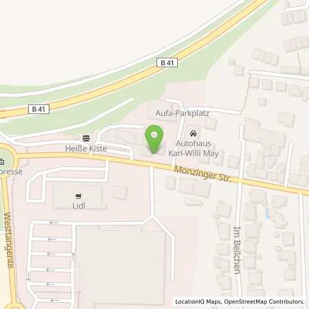 Standortübersicht der Tankstelle Aral Tankstelle Otto Hofferberth KG in 55566 Bad Sobernheim