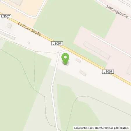 Standortübersicht der Tankstelle bft Tankstelle Günther Tank GmbH in 99848 Wutha-Farnroda