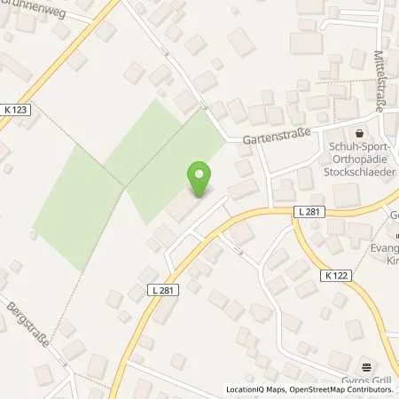 Standortübersicht der Tankstelle BFT Tankstelle G. Berger &Sohn in 57580 Gebhardshain