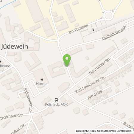 Standortübersicht der Autogas (LPG) Tankstelle: W. Wetzel Brennstoff- und Mineralölhandel in 07381, Pößneck