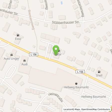 Standortübersicht der Autogas (LPG) Tankstelle: Star Tankstelle in 40822, Mettmann