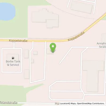 Standortübersicht der Tankstelle Borbe Tank & Service in 18437 Stralsund
