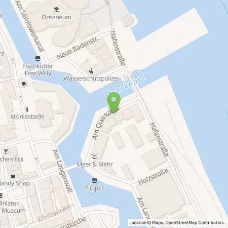 Standortübersicht der Tankstelle BORBE Tank & Service Bootstankstelle in 18439 Stralsund