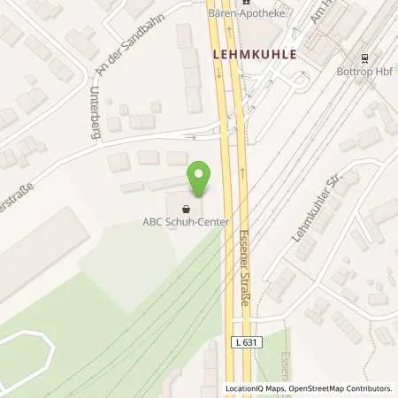 Standortübersicht der Tankstelle Celos Deutschland GmbH Bottrop in 46242 Bottrop