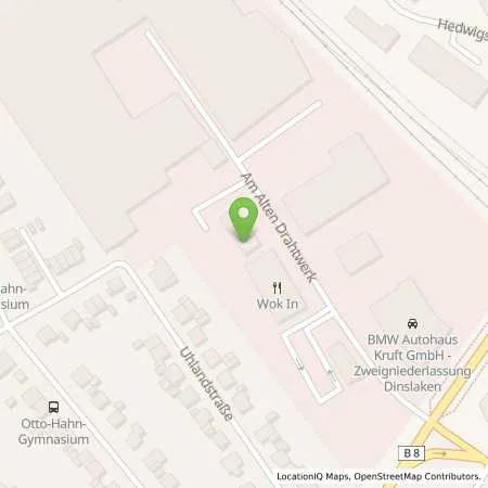 Standortübersicht der Tankstelle Celos Deutschland GmbH Dinslaken in 46539 Dinslaken