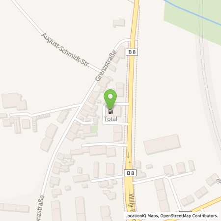 Standortübersicht der Autogas (LPG) Tankstelle: Total Tankstelle in 46535, Dinslaken