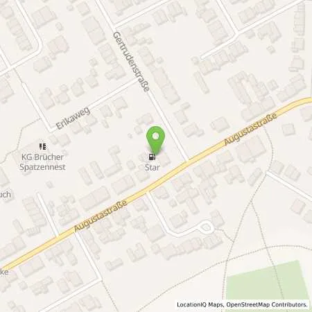 Standortübersicht der Tankstelle Star Tankstelle in 46537 Dinslaken