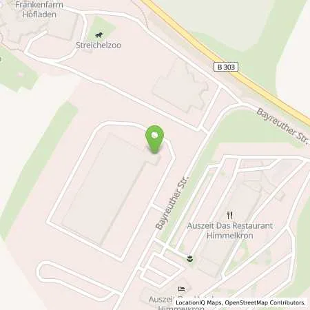 Standortübersicht der Tankstelle Shell Tankstelle in 95502 Himmelkron