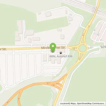 Standortübersicht der Tankstelle Aral Tankstelle in 86842 Türkheim