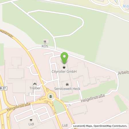 Standortübersicht der Autogas (LPG) Tankstelle: ESSO -Tankstelle Heck in 70567, Stuttgart