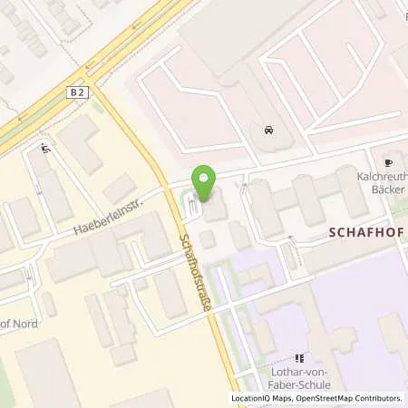 Standortübersicht der Tankstelle Supol Tankstelle in 90411 Nürnberg