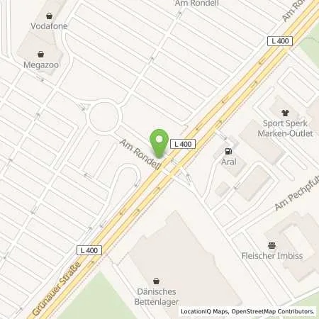 Standortübersicht der Tankstelle Aral Tankstelle (LPG der Aral AG) in 12529 Schönefeld