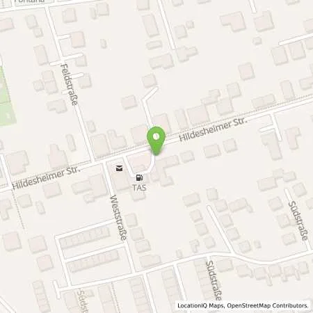 Standortübersicht der Tankstelle TAS-Tankstelle in 38159 Vechelde