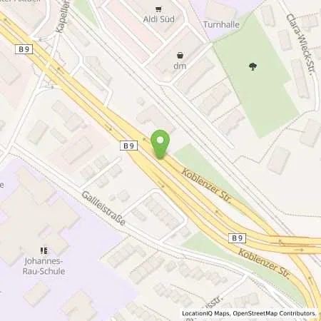 Standortübersicht der Tankstelle Autogas Rheinbach, Station Mehlem in 53177 Bonn-Mehlem