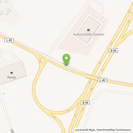 Standortübersicht der Tankstelle TEG Autogas-Tankstelle Dahlewitz in 15827 Dahlewitz