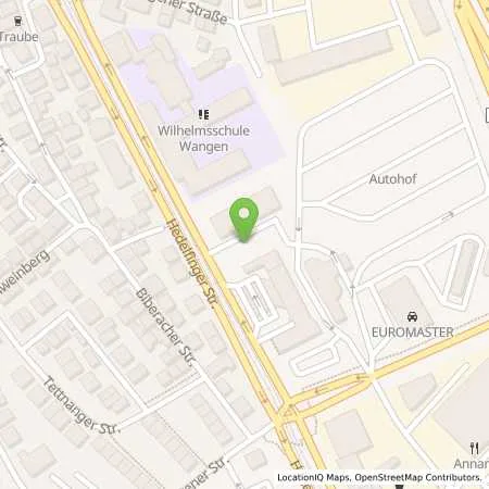 Standortübersicht der Tankstelle RAN Station Helmut Fischer in 70327 Stuttgart