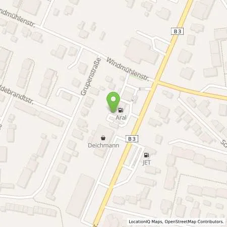 Standortübersicht der Tankstelle ARAL Tankstelle in 29227 Celle