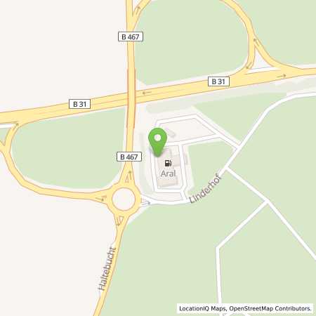 Standortübersicht der Autogas (LPG) Tankstelle: Aral-Tankstelle in 88079, Kressbronn