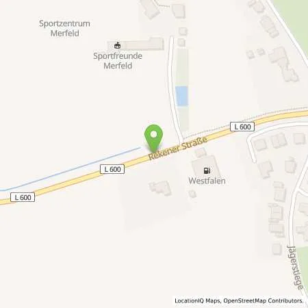 Standortübersicht der Tankstelle Auto Hölker in 48249 Dülmen