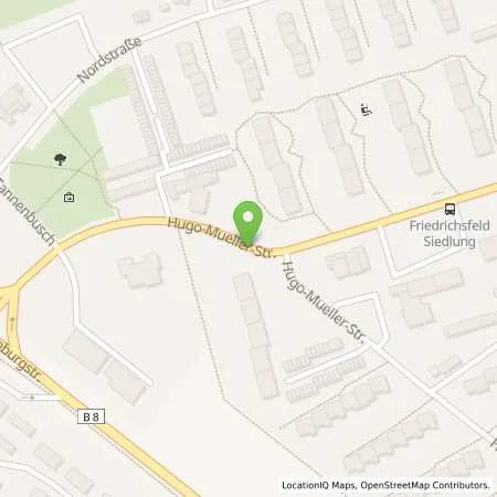 Standortübersicht der Tankstelle Star Tankstelle in 46562 Voerde